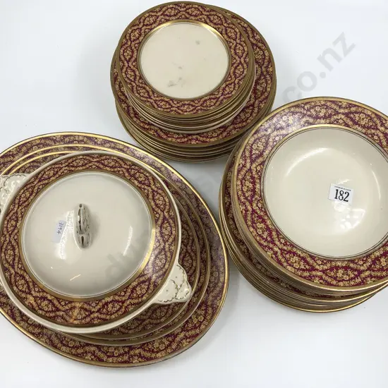 J&G Meakin Part Dinner Set (41) (Some Chips)