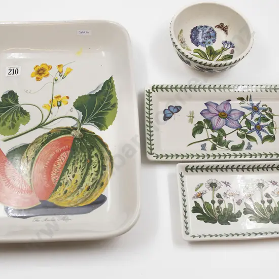 Four Pieces of Portmeirion