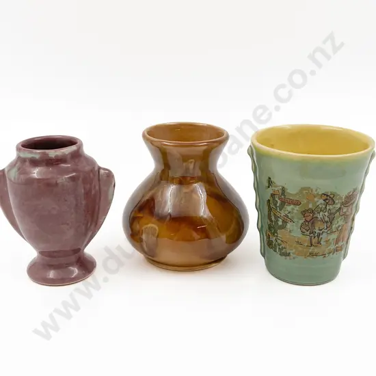 Three Pieces of Crown Lynn