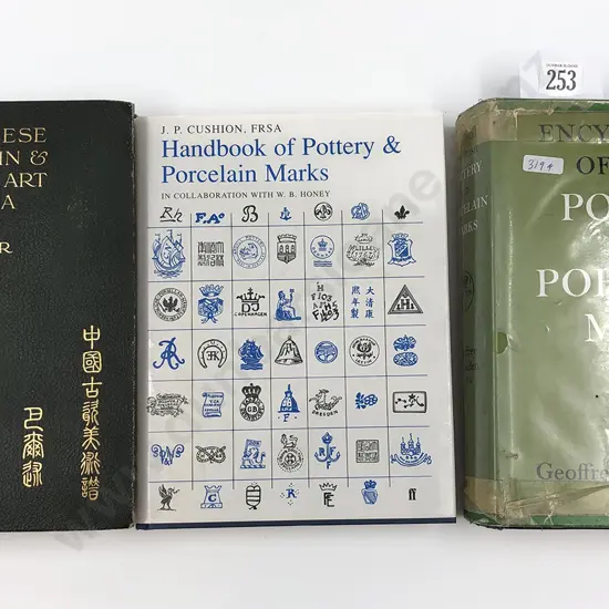Three Pottery and Porcelain Reference Books