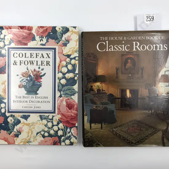 Two Interior Design Reference Books