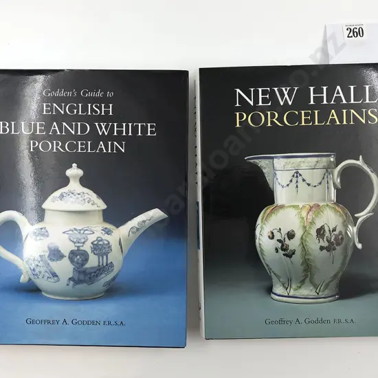 Two English Porcelain Reference Volumes