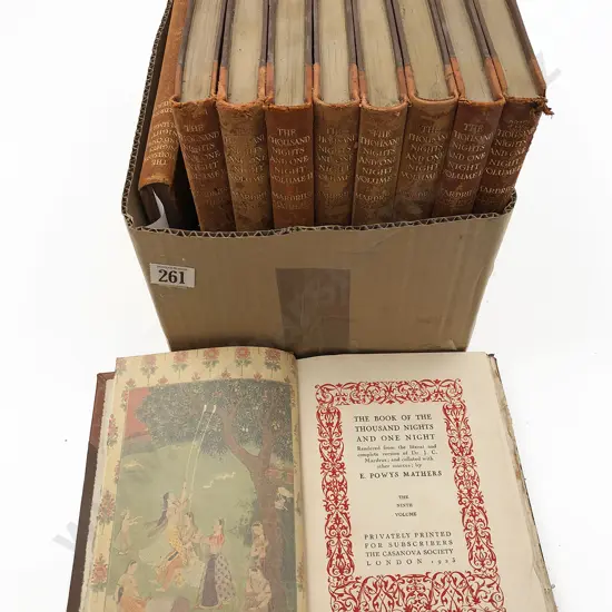 "The Thousand Nights and One Night" By Mardrus-Mathers Various Volumes (16)