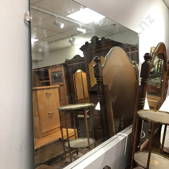 Large Unframed Mirror