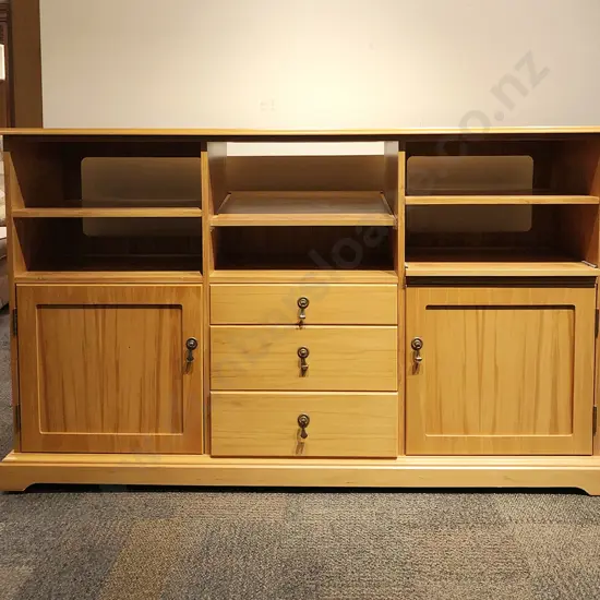 Modern Recycled Rimu Sideboard