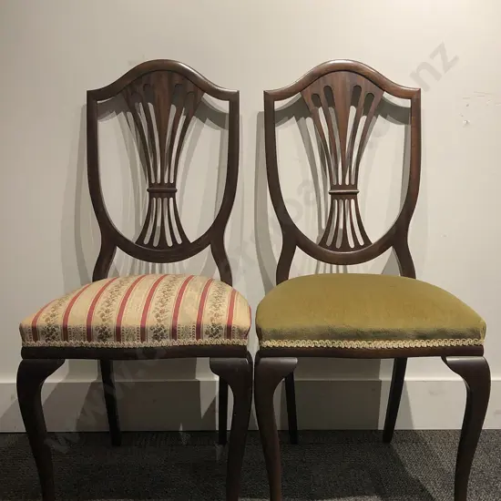 Four Reduction Hepplewhite Dining Chairs