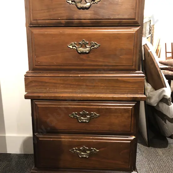 Pair of Two Drawer Bed Side Tables