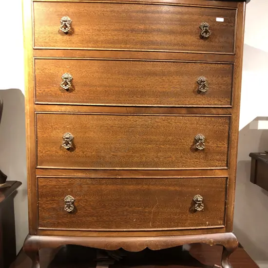 Mahogany Four Drawer Chest of Drawers