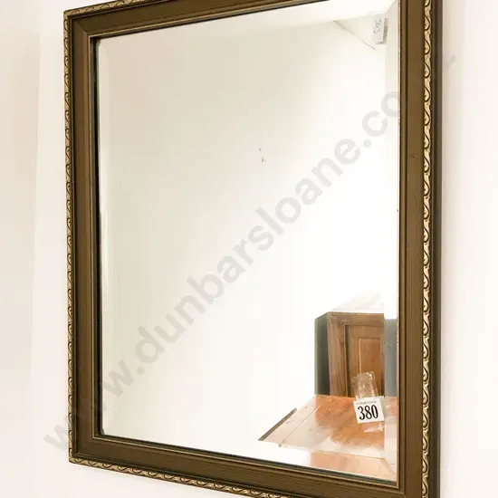 Small Rectangular Bevel Edged Wall Mirror