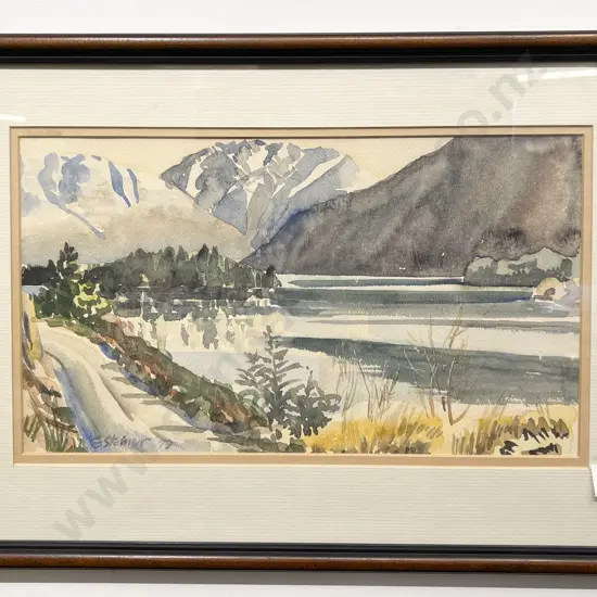 E. Steiner - Watercolor Landscape