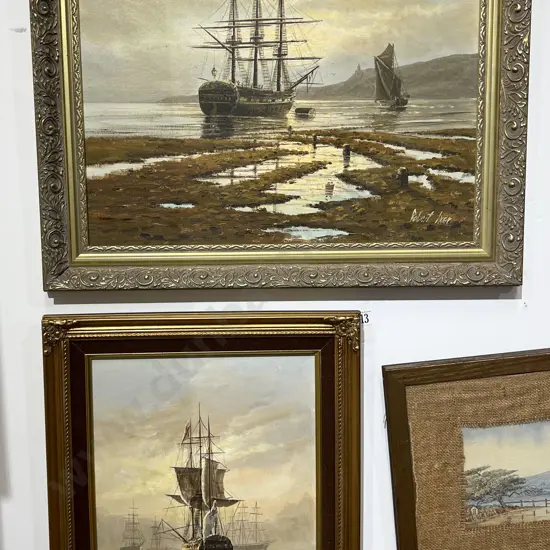 Two Robert Ixer Nautical Oil Works