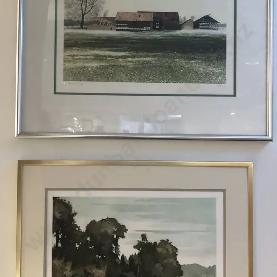P. Bisson Limited Edition Print Together With Other Limited Edition Print (2)