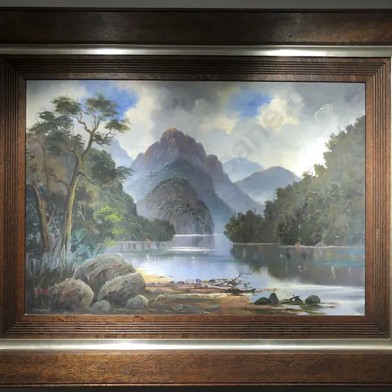 W. B. S. - River Landscape