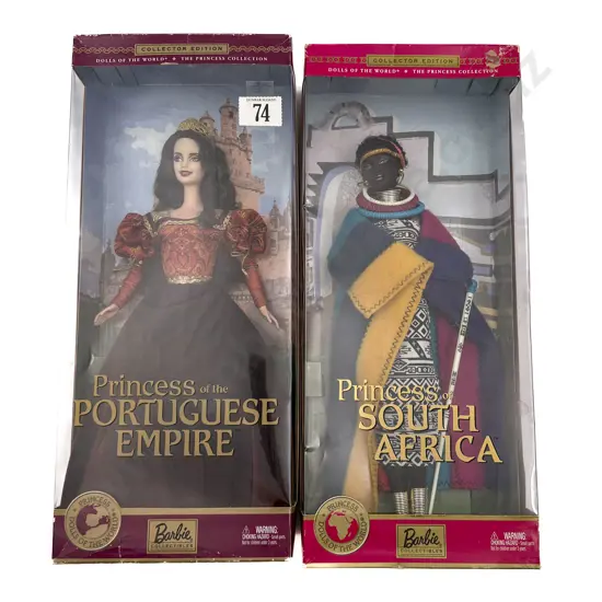 2002 Barbie Dolls of the World Princess of the Portuguese Empire and Princess of South Africa