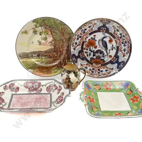 Small Quantity of China Incl. Meling with Masons and RD