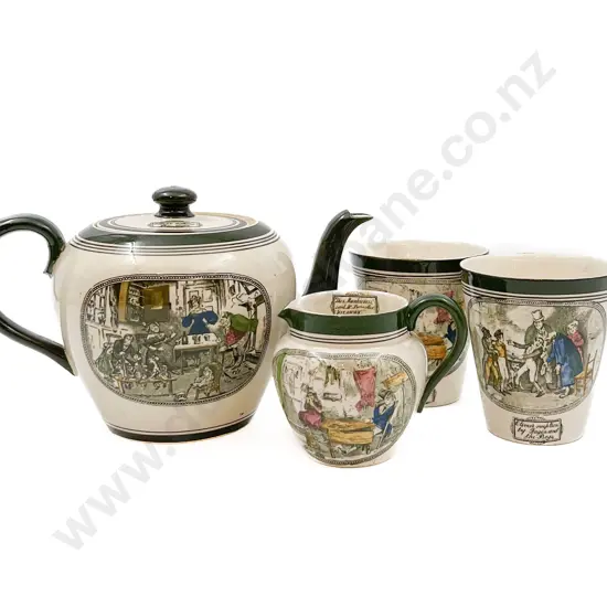 Four Pieces of Adams Dickensware