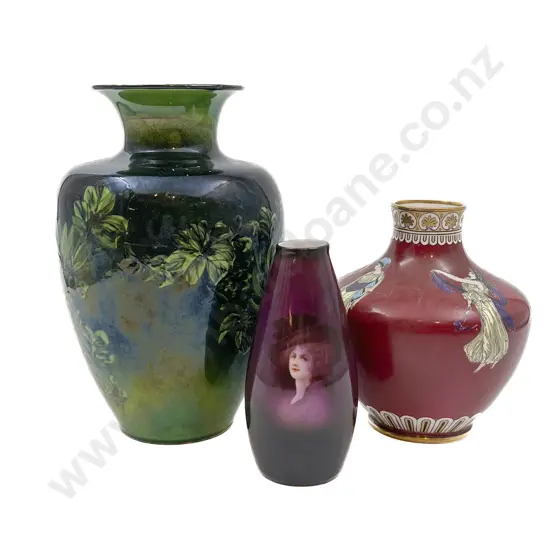 Three Assorted Vases