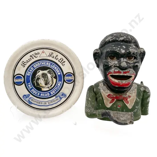 Vintage Read Brothers Lid Together With Money Box