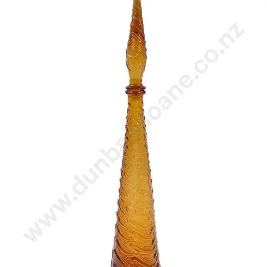 Italian Conical Art Glass Decanter