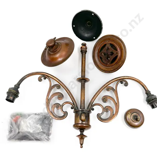 Copper Ceiling Light