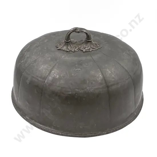 Large Pewter Food Cover