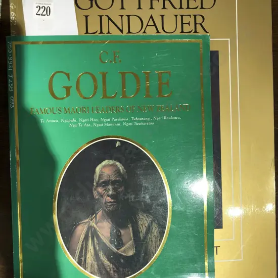 Two Art Reference Books Incl. C. F. Goldie and Gottfried Lindauer