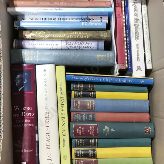Box of Assorted Books