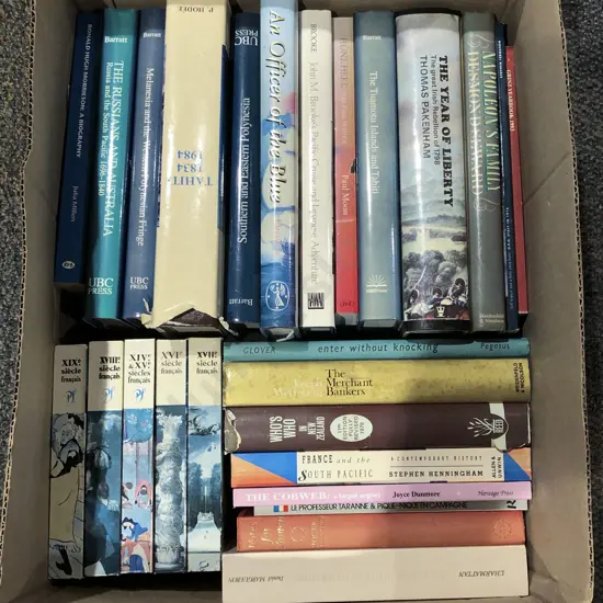 Box of Assorted Books