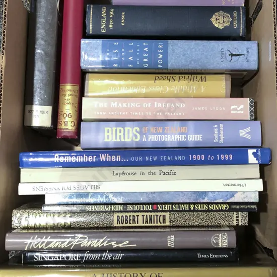 Box of Assorted Books
