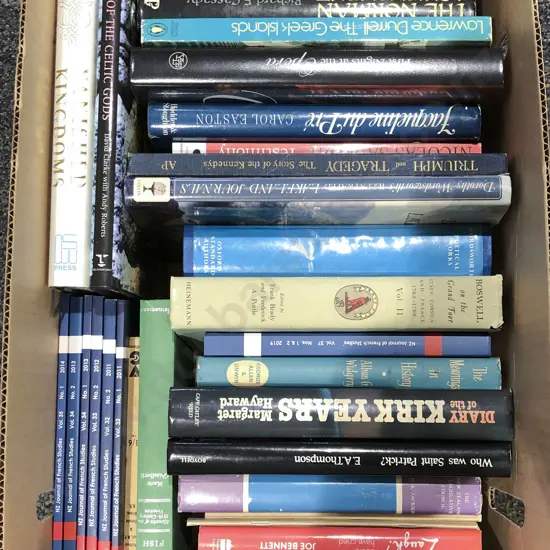 Box of Assorted Books