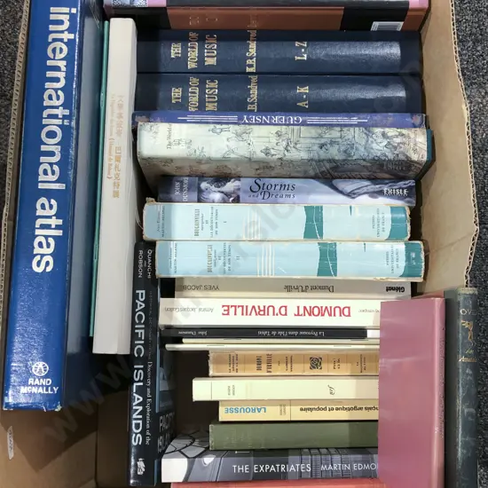 Box of Assorted Books