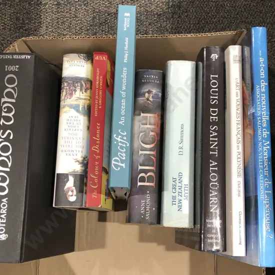 Box of Assorted NZ Reference Volumes