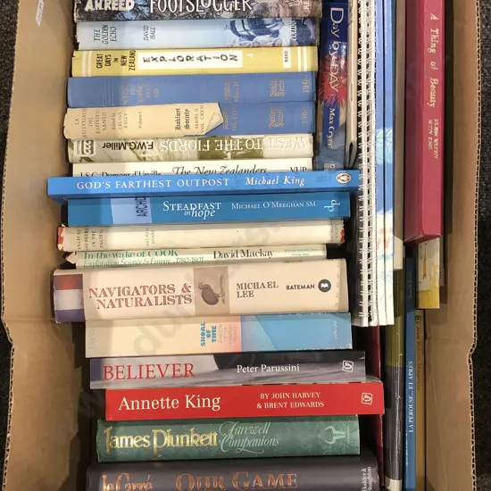 Box of Assorted Books