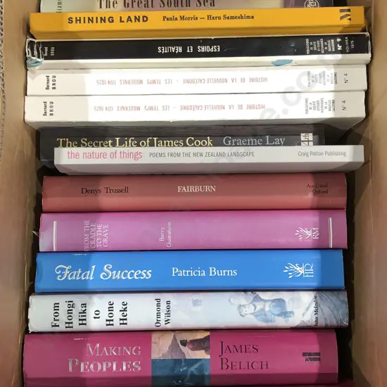 Box of Assorted Books