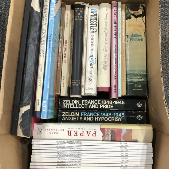 Box of Assorted Books
