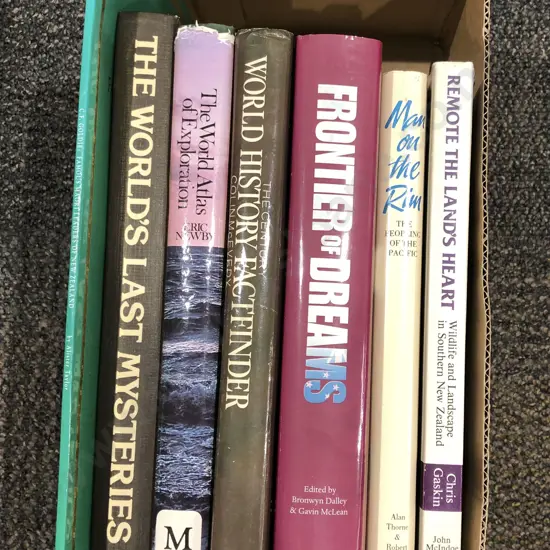 Box of Assorted Books