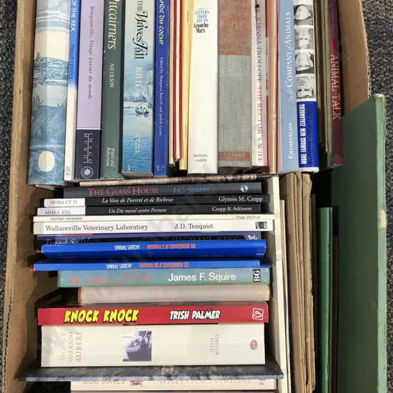 Box of Assorted Books