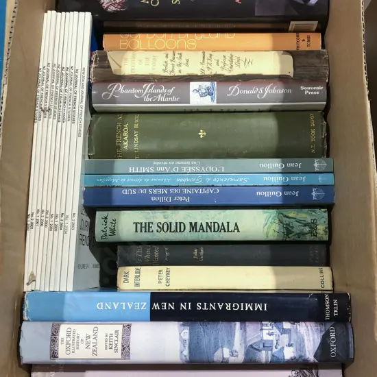 Box of Assorted Books