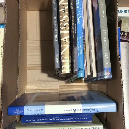 Box of Assorted Books