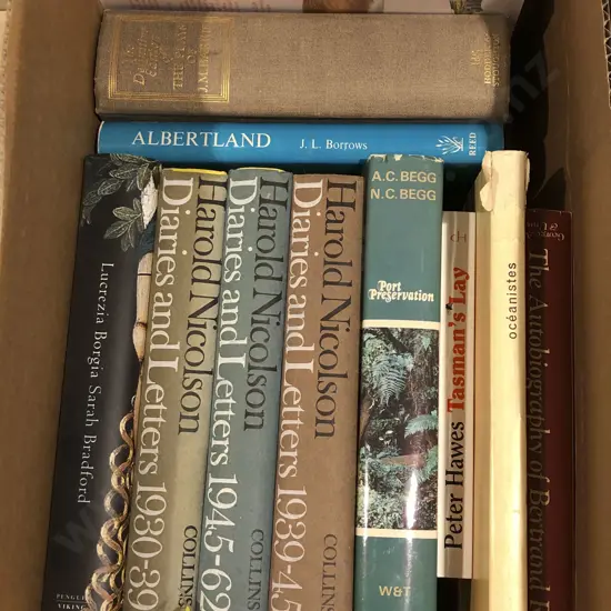 Box of Assorted Books