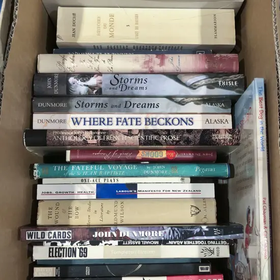 Box of Assorted Books
