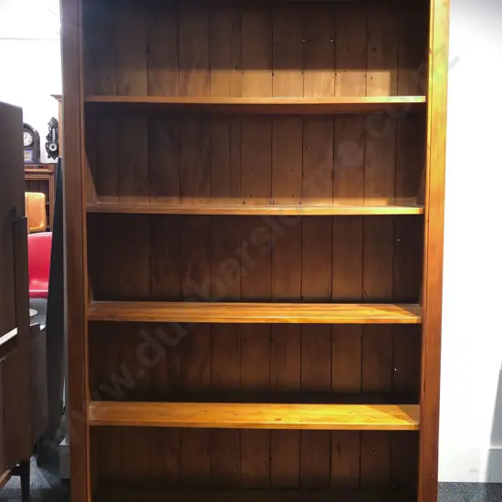Large Open Kauri Bookcase (Minor Fault)