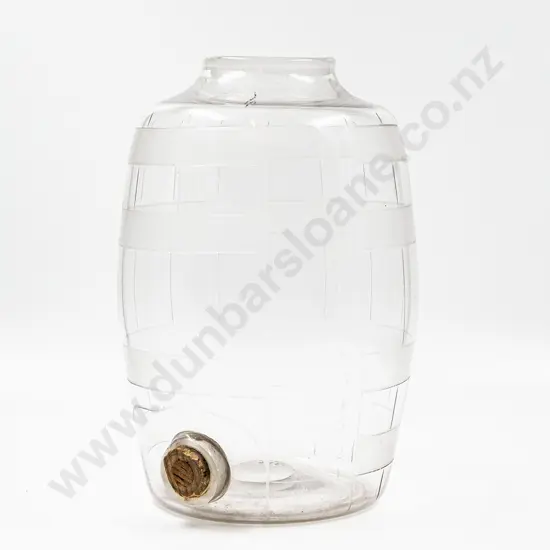Victorian Glass Spirit Container and Dispenser
