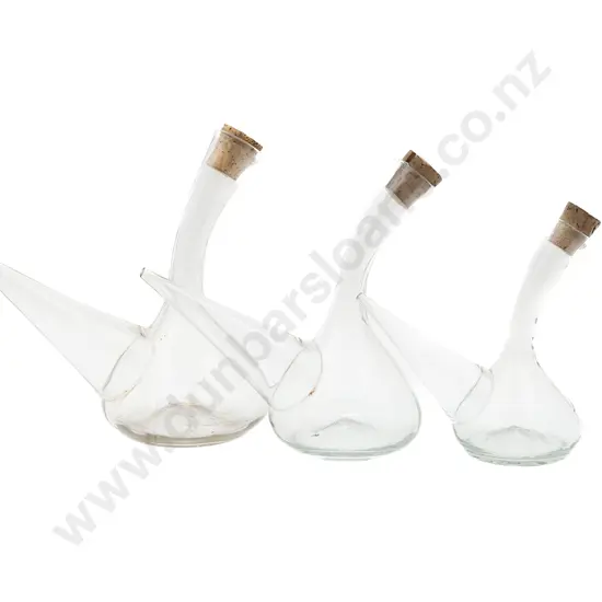 Set of Three Graduated Spanish Glass Porons