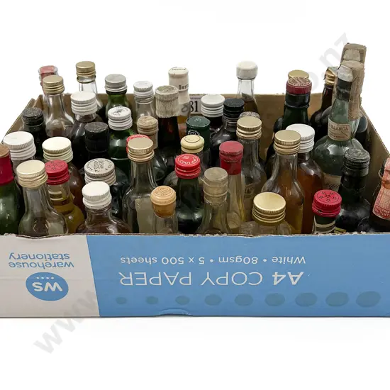 Approx. 40 Mixed Alcohol Miniatures