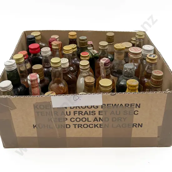 Approx. 40 Mixed Alcohol Miniatures