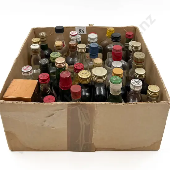 Approx. 40 Mixed Alcohol Miniatures