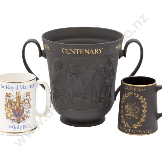 RD Charles Dickens Commemorative Loving Cup with Royal Commem. Tankard