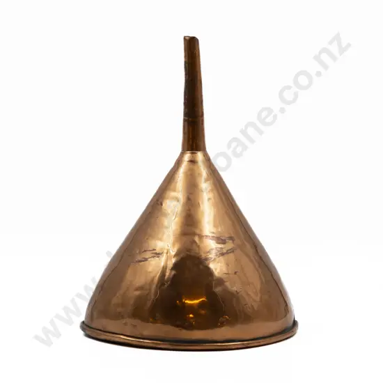 Large Copper Funnel