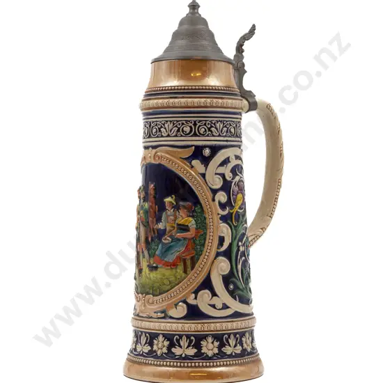 Large German Ceramic Stein